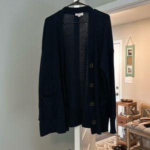 Navy Cardigan